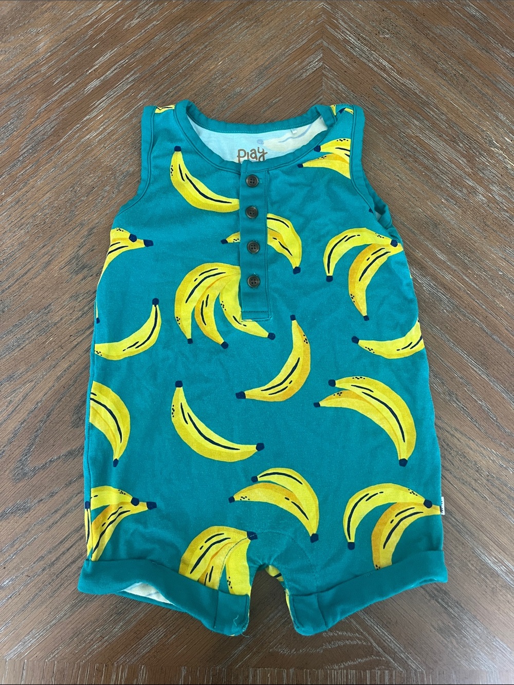 Little Sleepies Banana Print One-Piece